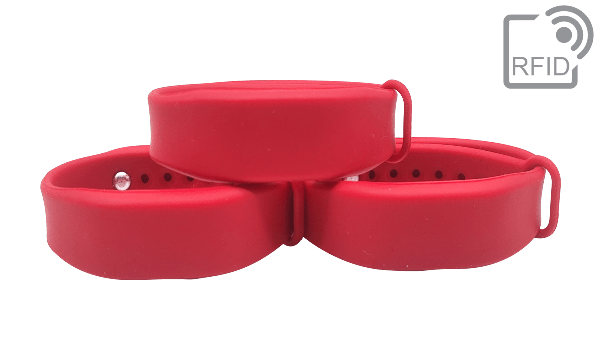 Dünne RFID-Armbänder aus Silikon