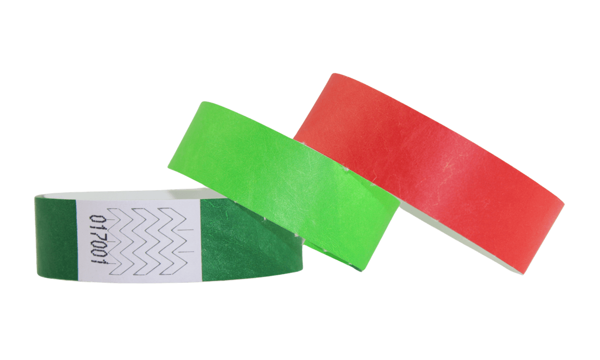 Tyvek-Armbänder, 19 mm