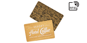 RFID-Schlüsselkarten aus Holz