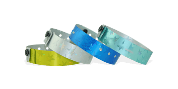 Holografische Armbänder, 19 mm, Stars