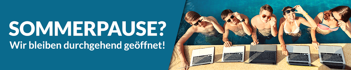 We are open all summer